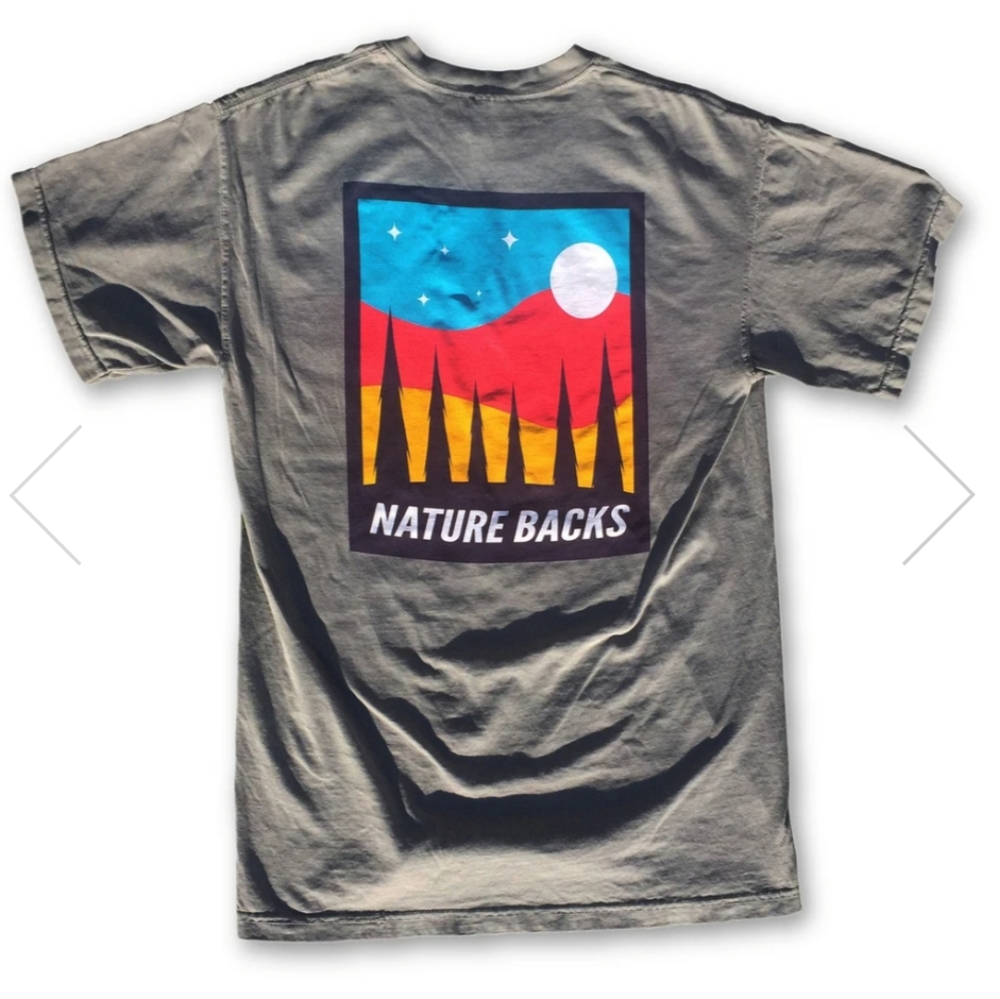 Nature backs shirt!! EVERYTHING MUST GO